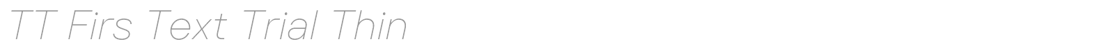 TT Firs Text font preview